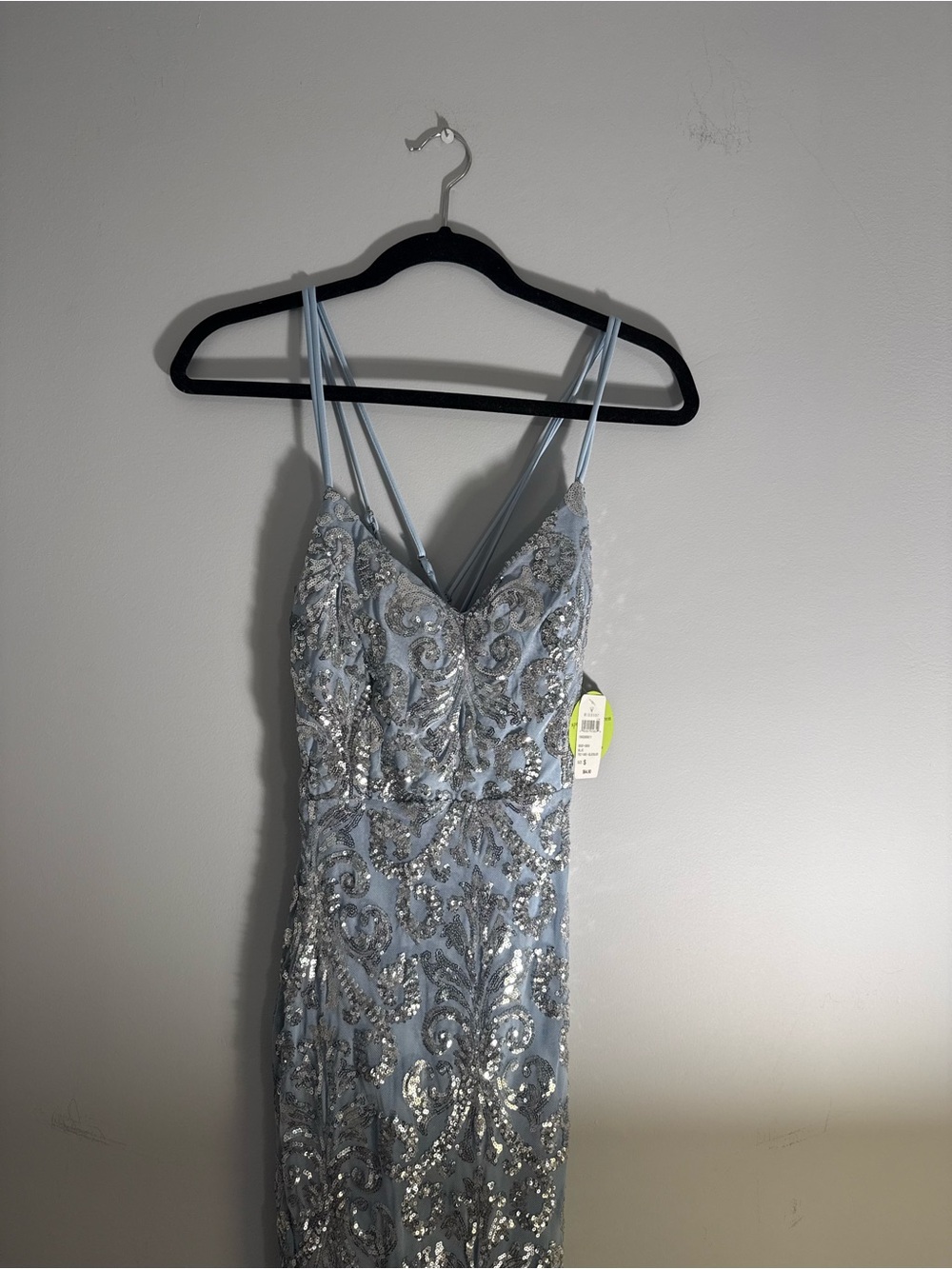 Windsor Light Blue Sequin Dress